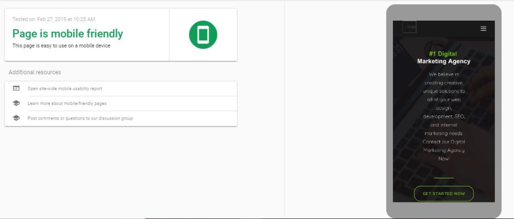 Google’s Mobile-Friendliness Test